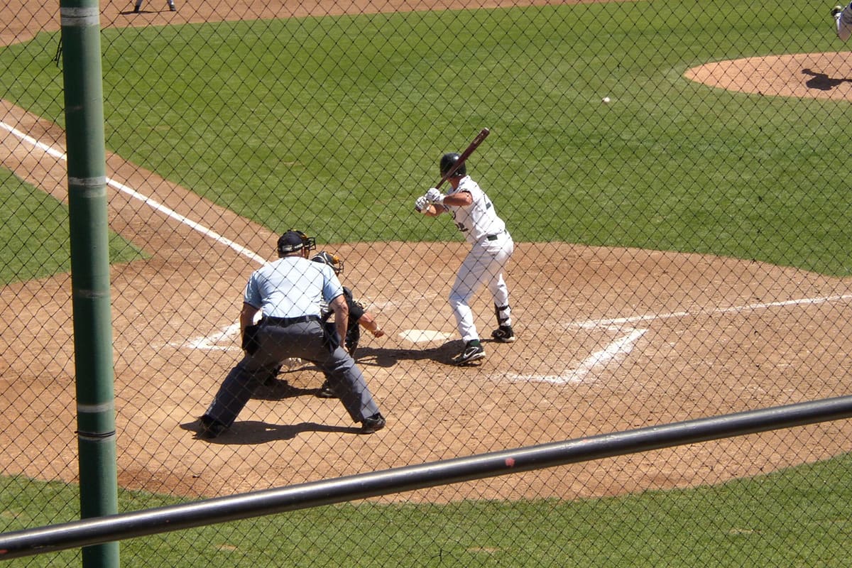 A ballpark during a game. Average game time has settled at two hours 38 minutes.