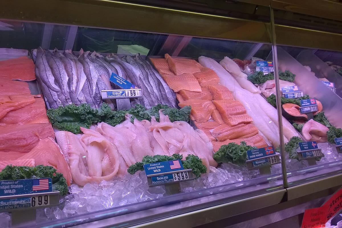 A supermarket counter, several steps and several months downstream of the port where a tariff is actually paid.